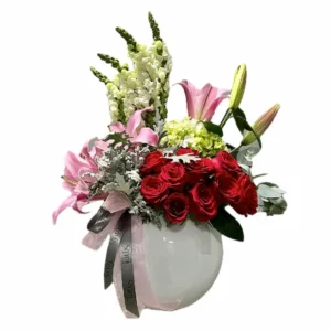 Combinado de rosas rojas